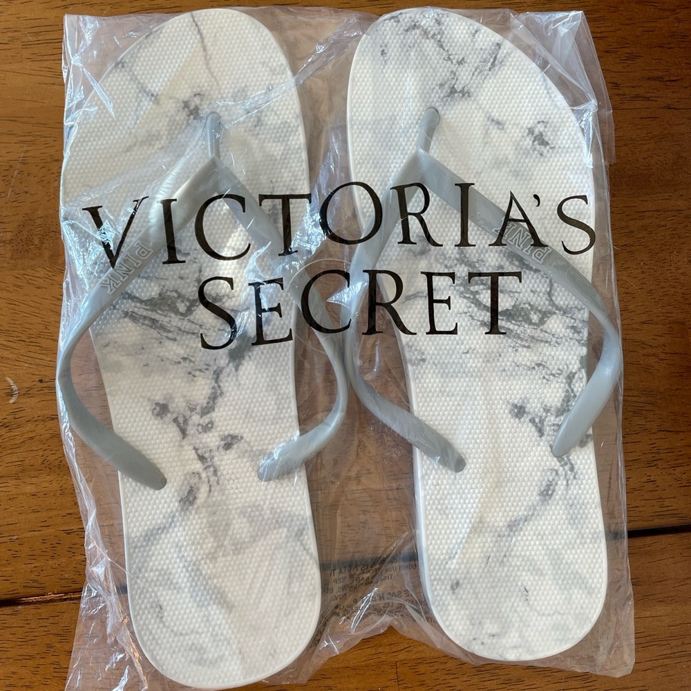 New VS PINK Flip Flops